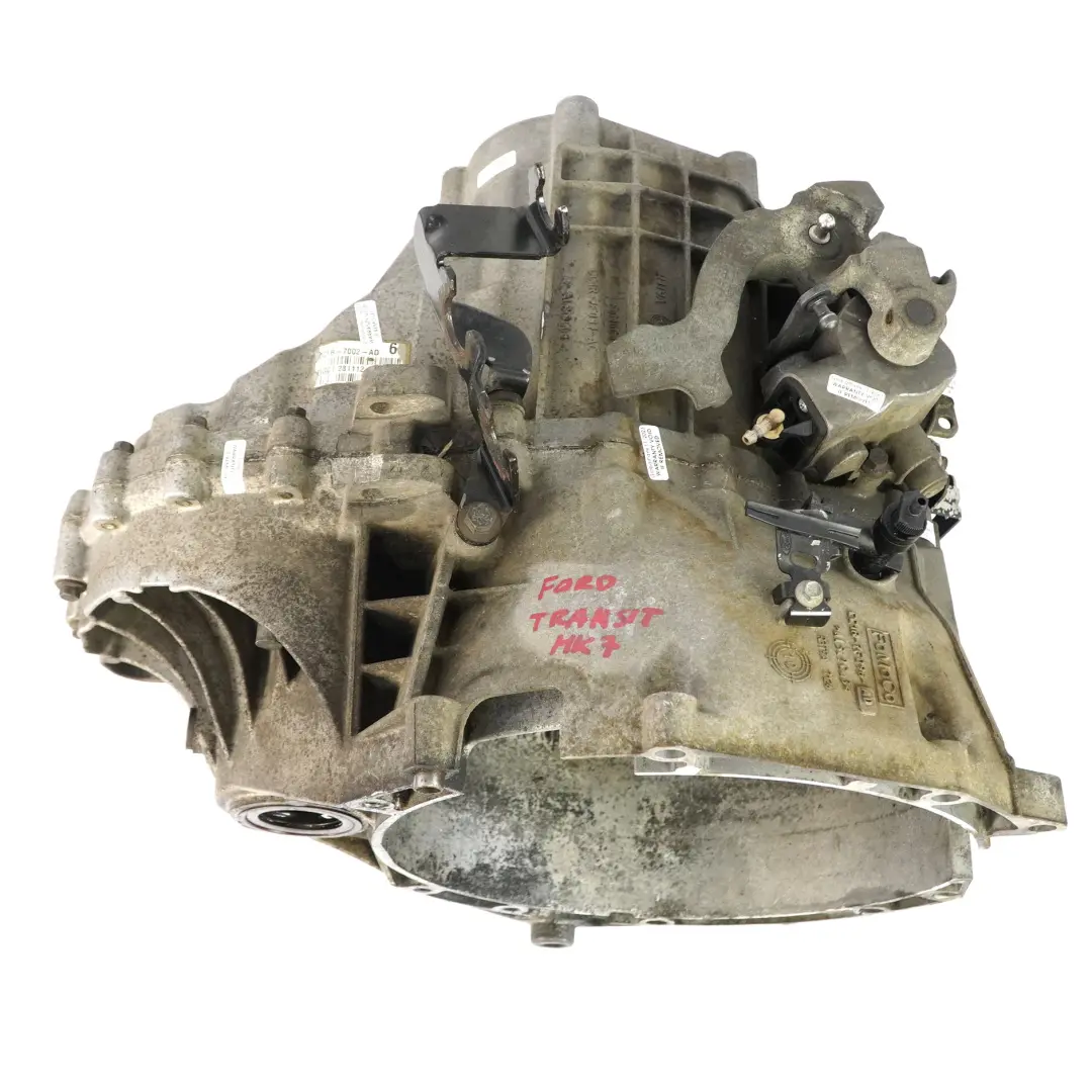 Gearbox 6 Speed VMT6 CC1R-7002-AD FWD WARRANTY to Ford Transit MK7 2.2 TDCI Manual with Part number 1739005 Ford Transit MK7 2.2 TDCI Manual Gearbox 6 Speed VMT6 CC1R-7002-AD FWD WARRANTY - SKU 1739005 - Part number 1739005