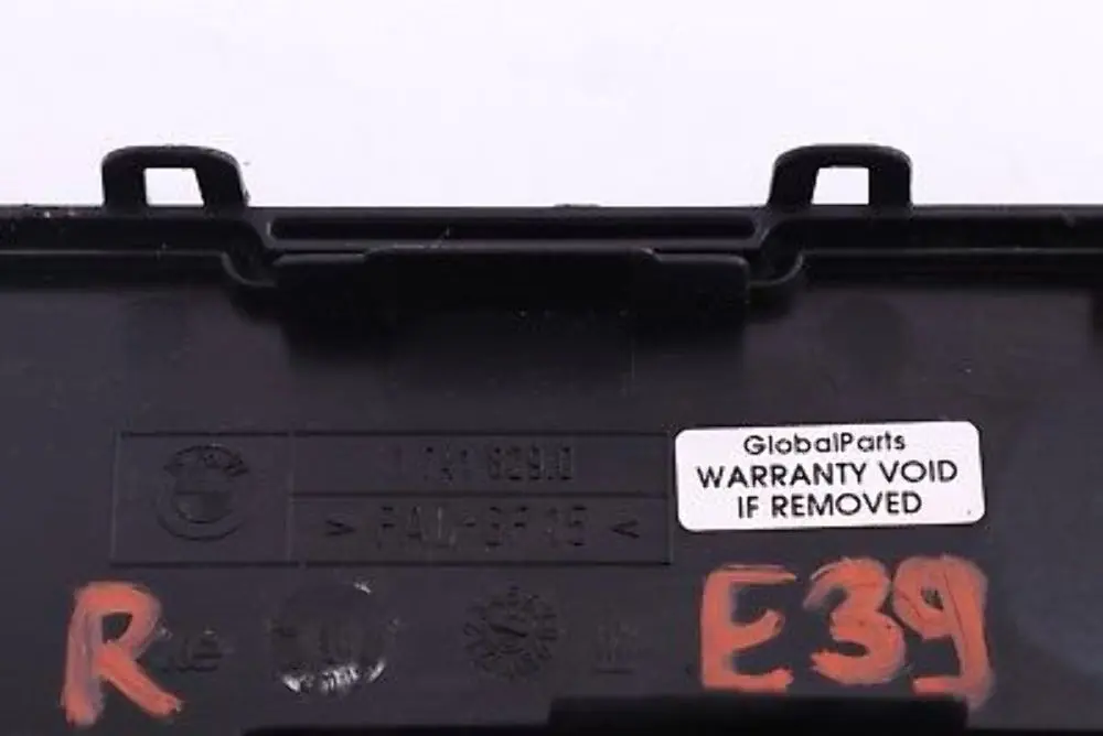 BMW 5 7 Reihe E38 E39 Abdeckung der Motorverkabelung Oberteil rechts 1252 - SKU 1741829 - Teilenummer 1741829