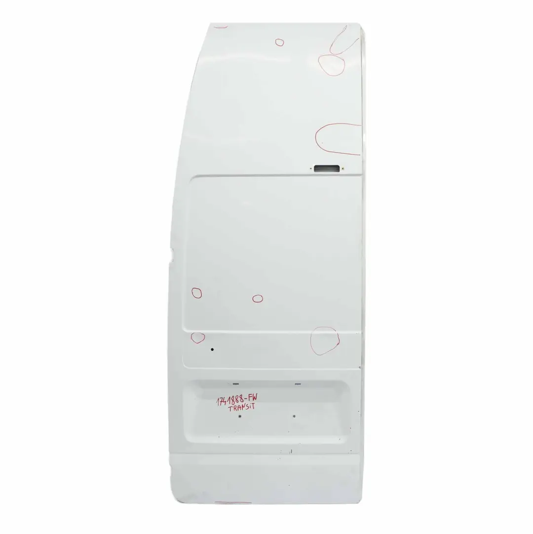 Ford Transit Mk7 Rear Door Left N/S Boot Trunk Lid Tailgate Frozen White - Z2 - SKU 1741888-FW - Part number 1741888