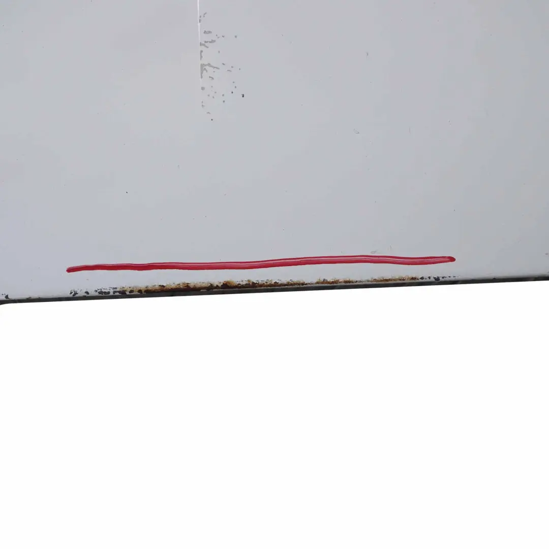 Door Left N/S Boot Trunk Lid Tailgate Frozen White - Z2 to Ford Transit Mk7 Rear with Part number 1741888 Ford Transit Mk7 Rear Door Left N/S Boot Trunk Lid Tailgate Frozen White - Z2 - SKU 1741888-FW - Part number 1741888