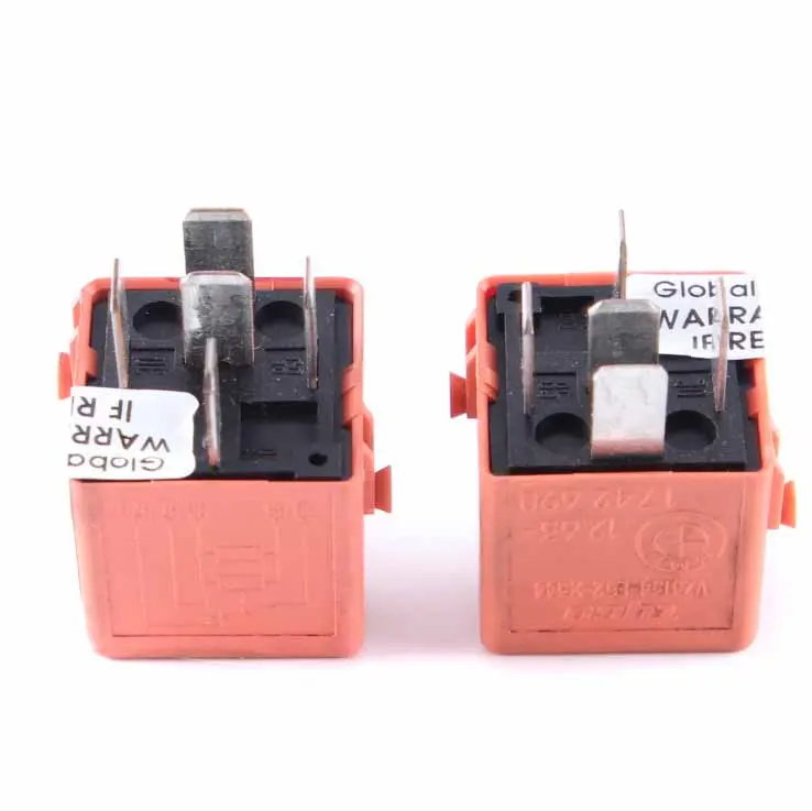 BMW E60 E81 E87 E90 E91 Changeur relais prise contact saumon rouge Set - SKU 1742690-1 - Numéro de pièce 1742690