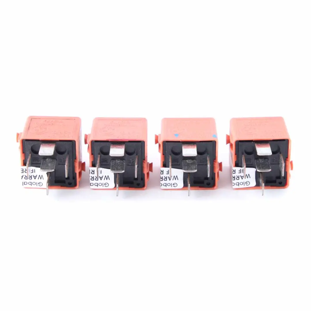 BMW E60 E81 E87 E90 E91 X3 E83 Relay Changer Make Contact Salmon Red Set - SKU 1742690-2 - Part number 1742690