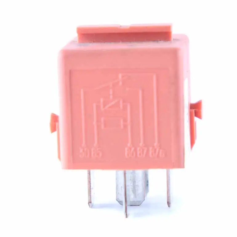 BMW E60 E81 E87 E90 E91 X3 E83 Relay Changer Make Contact Salmon Red Set - SKU 1742690-2 - Part number 1742690
