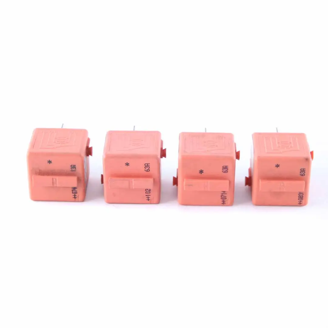 BMW E60 E81 E87 E90 E91 X3 E83 Relay Changer Make Contact Salmon Red Set - SKU 1742690-2 - Part number 1742690
