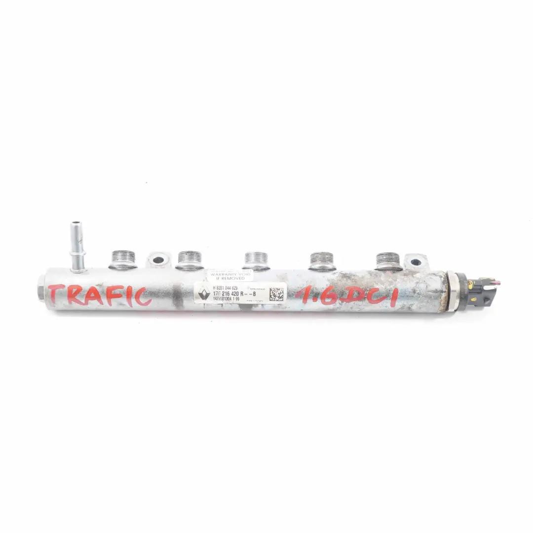 Renault Trafic 3 Vivaro B 1.6 DCI Ligne Rail D'Injecteur Carburant - SKU 175210542R - Numéro de pièce 175210542R