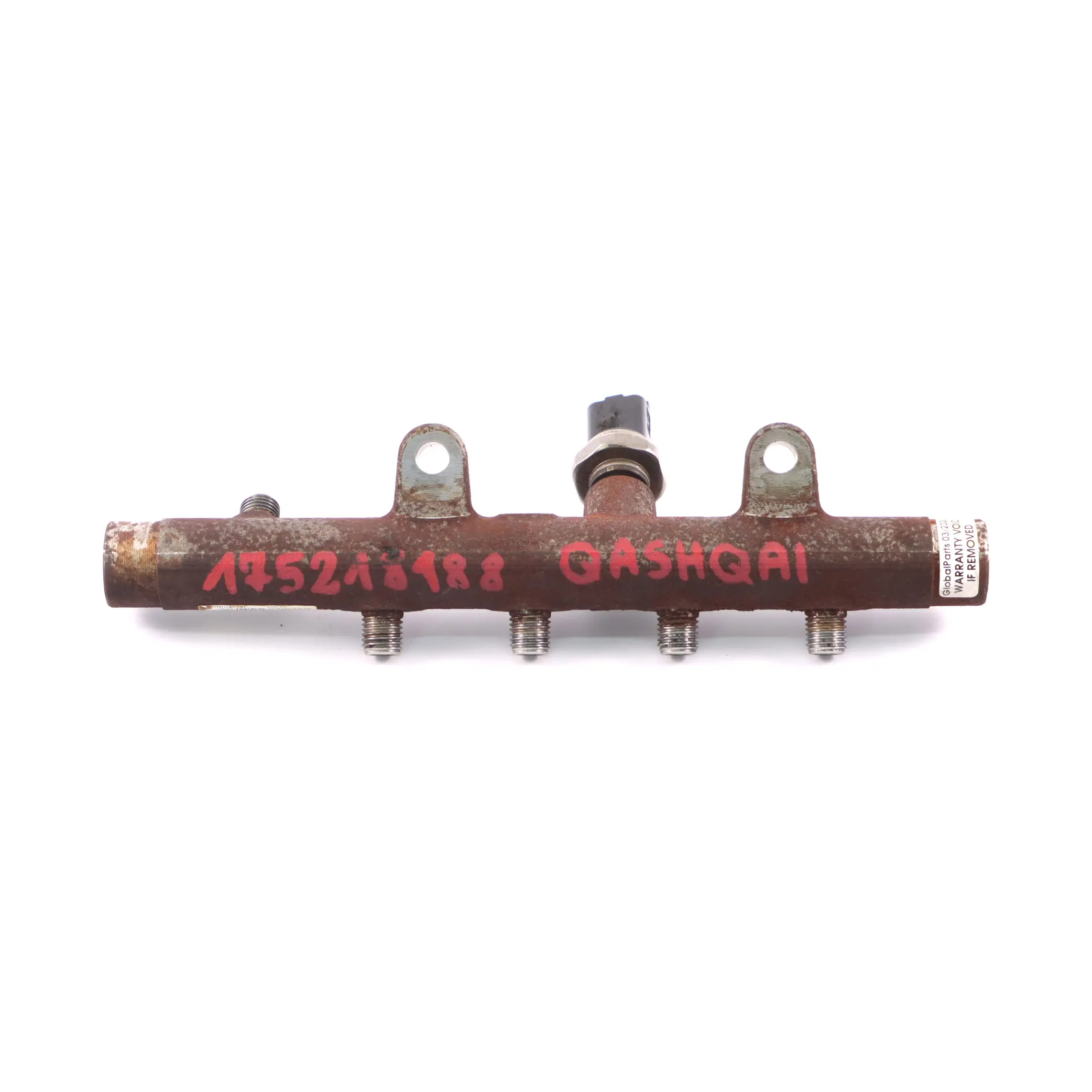 Nissan Qashqai 1.5 dCi Capteur pression d'injection carburant Rail 175218188