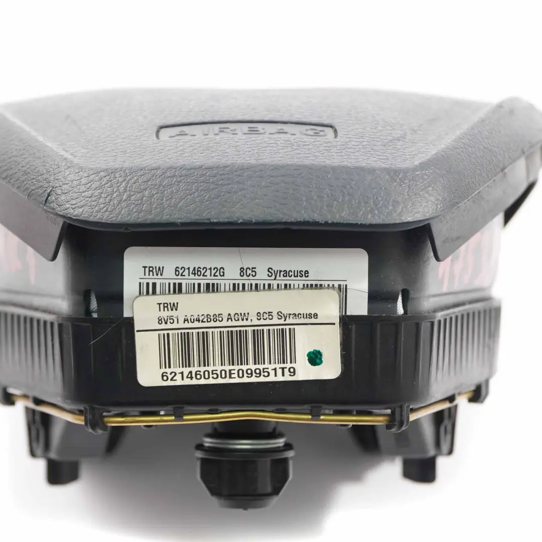 Bag Volante lato guida Modulo unità 62146212G per Ford Fiesta MK7 Air con numero di parte 1753879 Ford Fiesta MK7 Air Bag Volante lato guida Modulo unità 62146212G - SKU 1753879 - Numero di parte 1753879