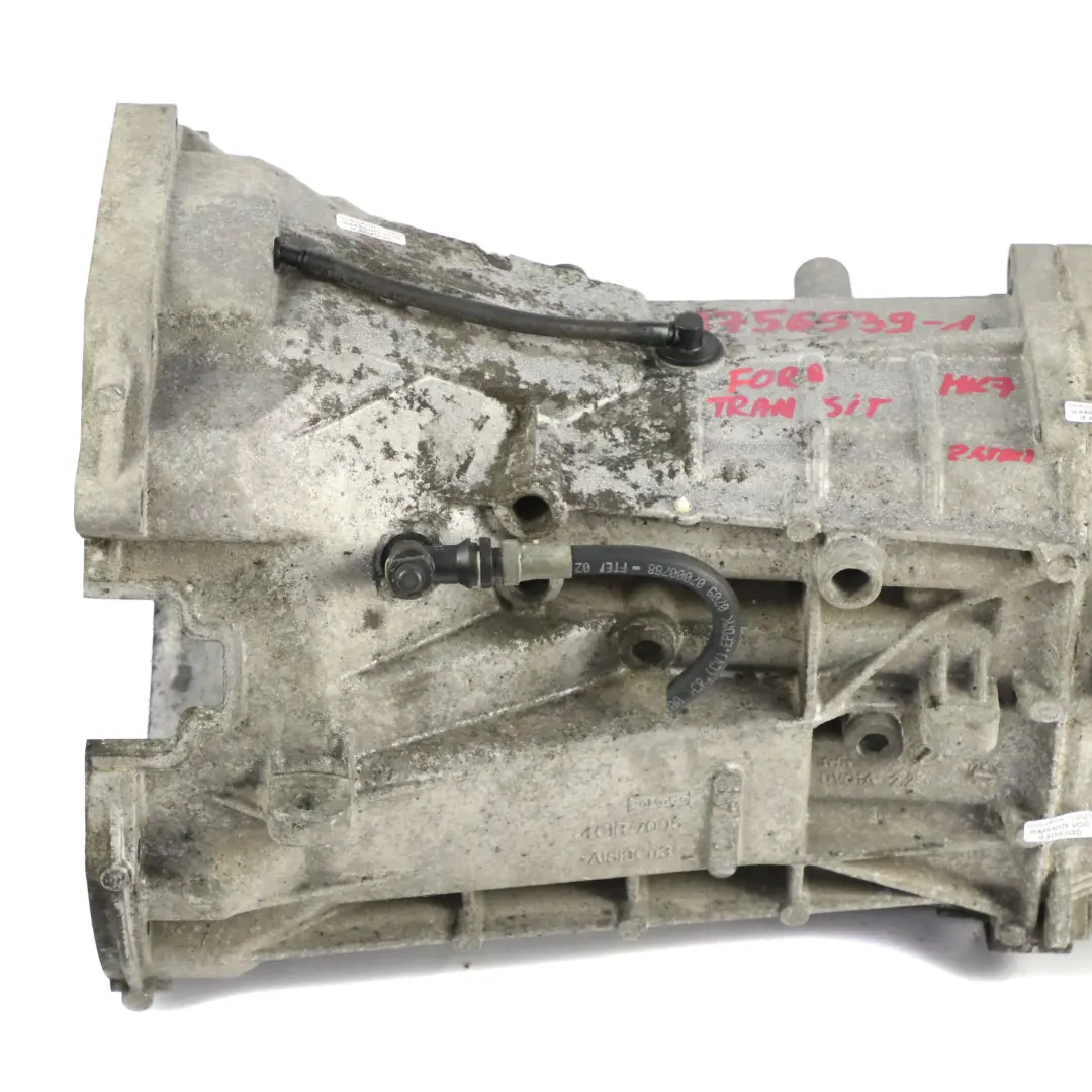 Boîte Vitesses Manuelle MT82 8C1R-7003-BA RWD GARANTIE pour Ford Transit 2.4 TDCI MK7 à propos du numéro de pièce 1756539 Ford Transit 2.4 TDCI MK7 Boîte Vitesses Manuelle MT82 8C1R-7003-BA RWD GARANTIE - SKU 1756539-1 - Numéro de pièce 1756539