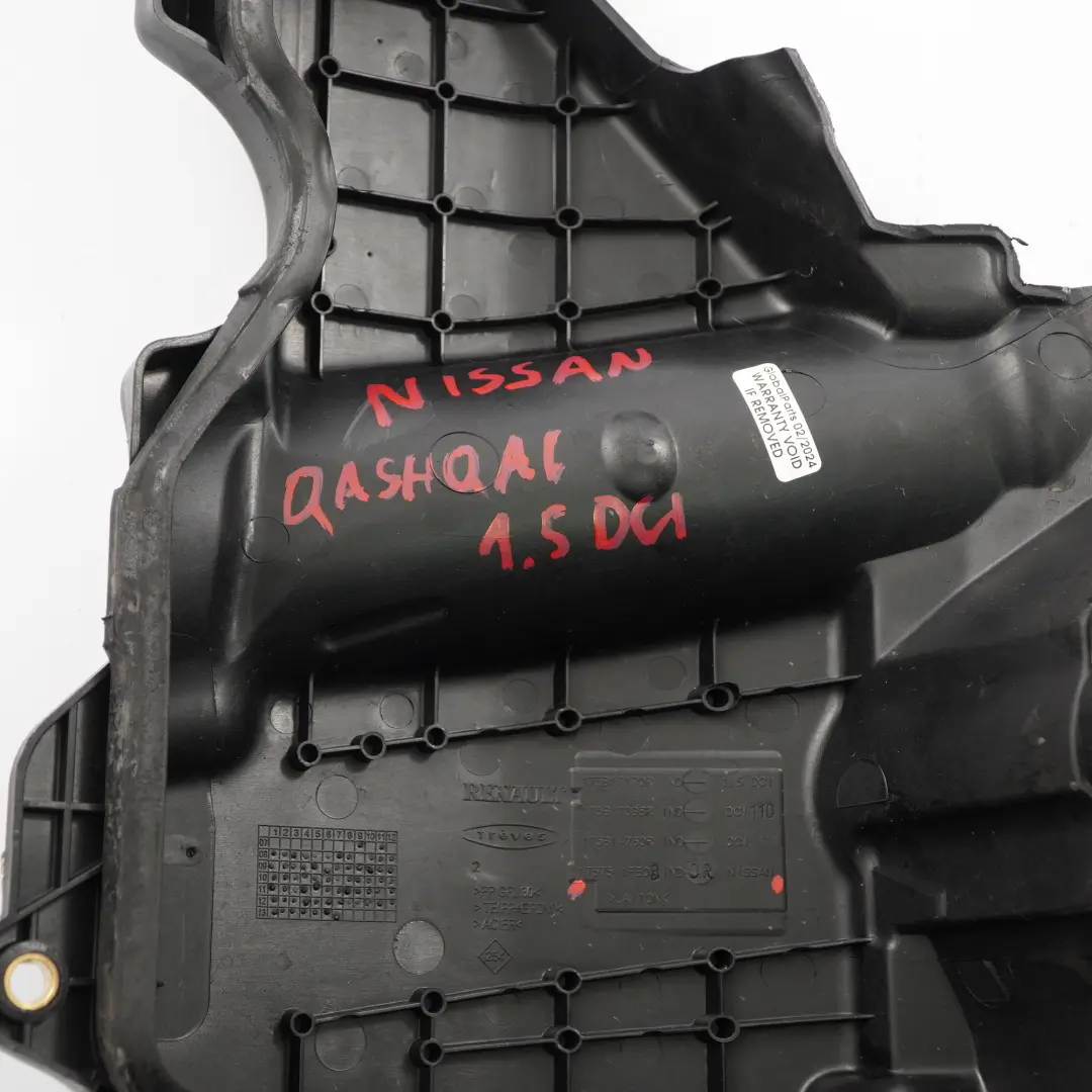 Nissan Qashqai J10 1.5 dCi Diesel Pokrywa Silnika Górna Osłona - SKU 175751FE0B - Numer Części A1679050101