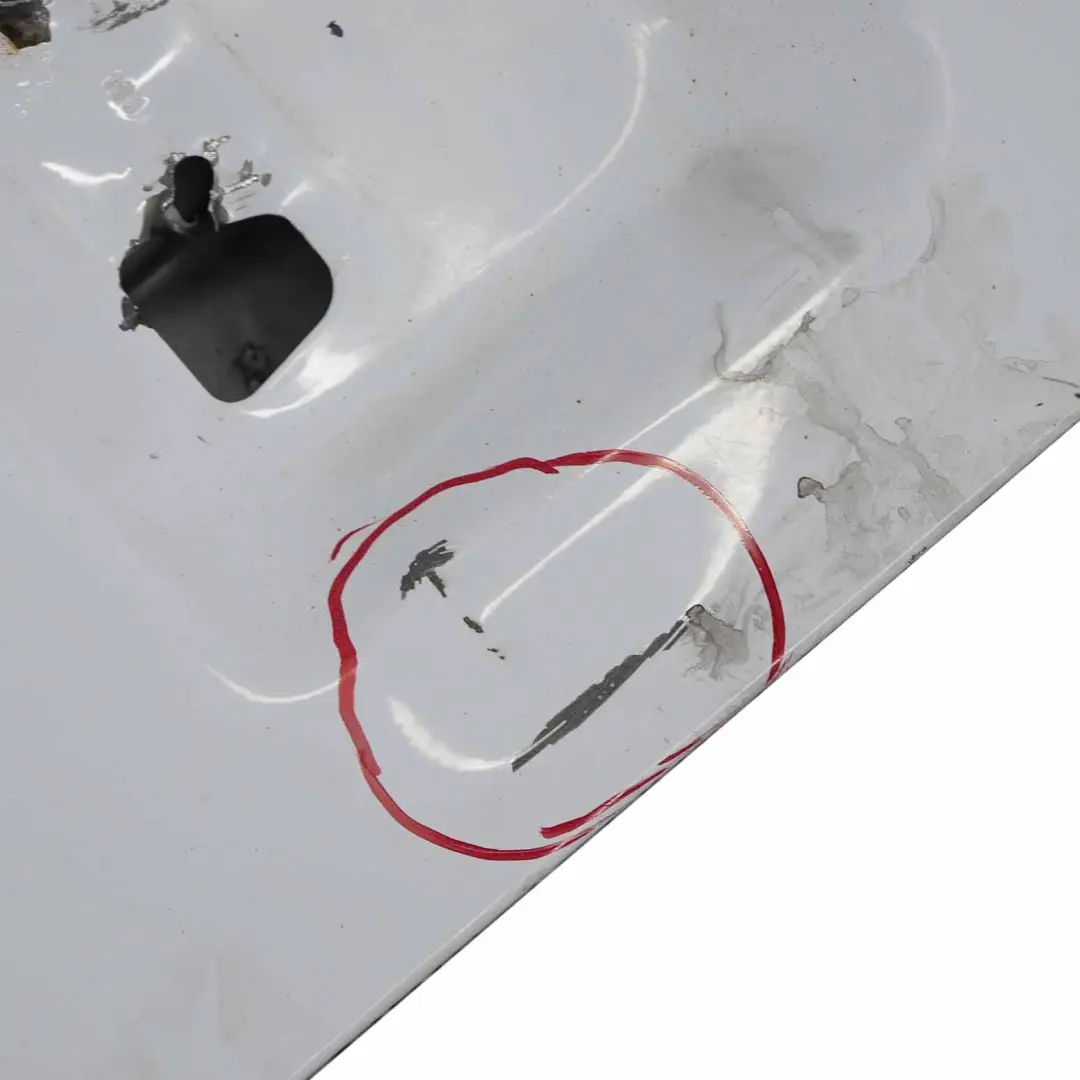 Door Right O/S Boot Trunk Lid Tailgate Frozen White - Z2 to Ford Transit Mk7 Rear with Part number 1761428 Ford Transit Mk7 Rear Door Right O/S Boot Trunk Lid Tailgate Frozen White - Z2 - SKU 1761428-FW - Part number 1761428