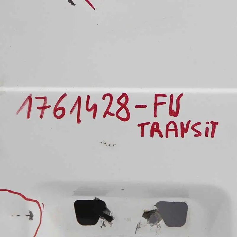 Door Right O/S Boot Trunk Lid Tailgate Frozen White - Z2 to Ford Transit Mk7 Rear with Part number 1761428 Ford Transit Mk7 Rear Door Right O/S Boot Trunk Lid Tailgate Frozen White - Z2 - SKU 1761428-FW - Part number 1761428