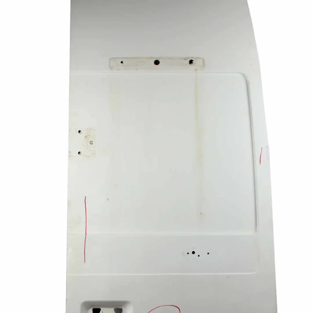 Door Right O/S Boot Trunk Lid Tailgate Frozen White - Z2 to Ford Transit MK7 Rear with Part number 1761429 Ford Transit MK7 Rear Door Right O/S Boot Trunk Lid Tailgate Frozen White - Z2 - SKU 1761429-FW - Part number 1761429