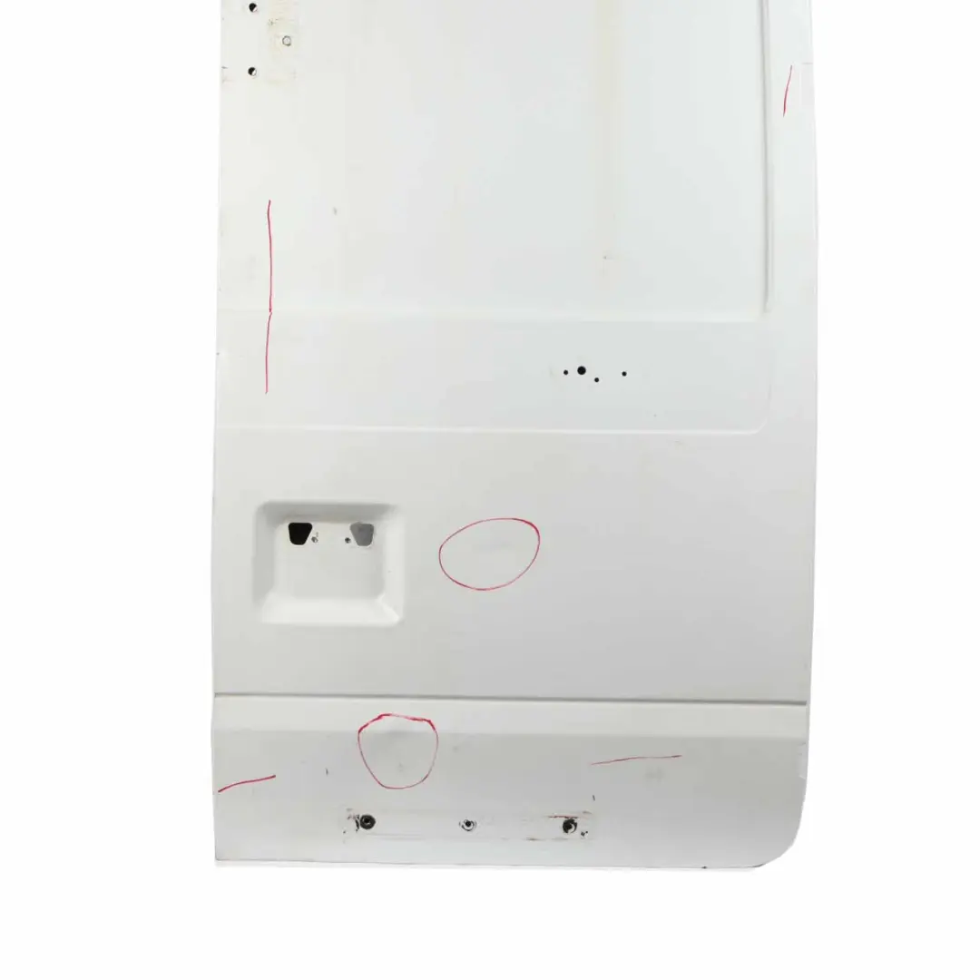 Ford Transit MK7 Rear Door Right O/S Boot Trunk Lid Tailgate Frozen White - Z2 - SKU 1761429-FW - Part number 1761429
