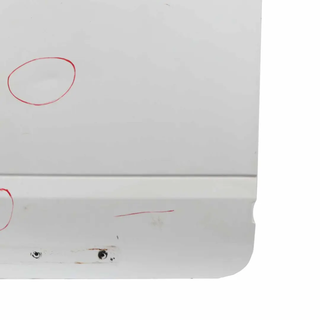 Door Right O/S Boot Trunk Lid Tailgate Frozen White - Z2 to Ford Transit MK7 Rear with Part number 1761429 Ford Transit MK7 Rear Door Right O/S Boot Trunk Lid Tailgate Frozen White - Z2 - SKU 1761429-FW - Part number 1761429