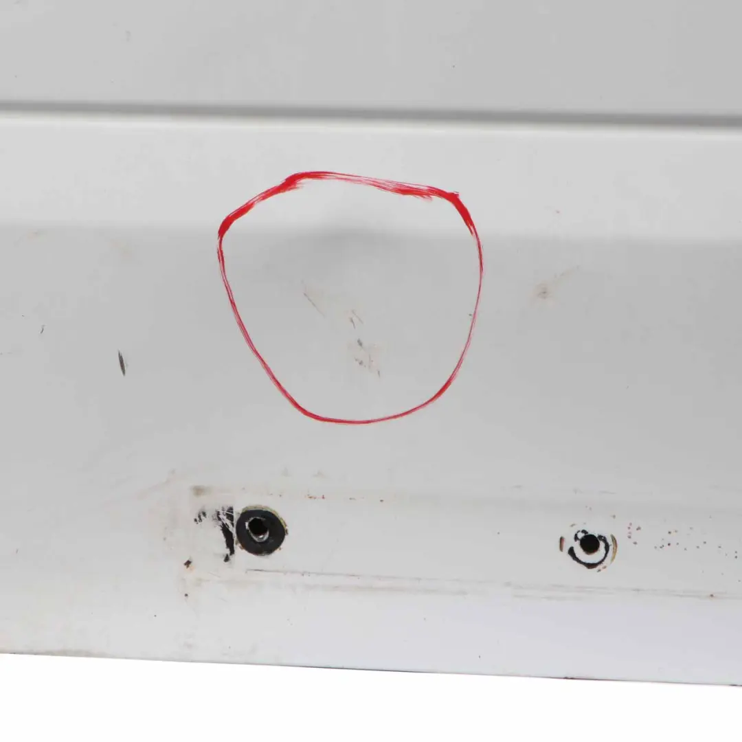 Door Right O/S Boot Trunk Lid Tailgate Frozen White - Z2 to Ford Transit MK7 Rear with Part number 1761429 Ford Transit MK7 Rear Door Right O/S Boot Trunk Lid Tailgate Frozen White - Z2 - SKU 1761429-FW - Part number 1761429