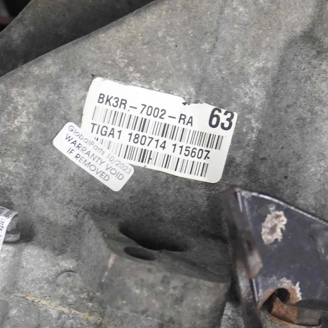 Boîte vitesses manuelle VMT6 BK3R-7002-RA GARANTIE pour Ford Transit Custom 2.2 TDCi à propos du numéro de pièce 1766323 Ford Transit Custom 2.2 TDCi Boîte vitesses manuelle VMT6 BK3R-7002-RA GARANTIE - SKU 1766323 - Numéro de pièce 1766323