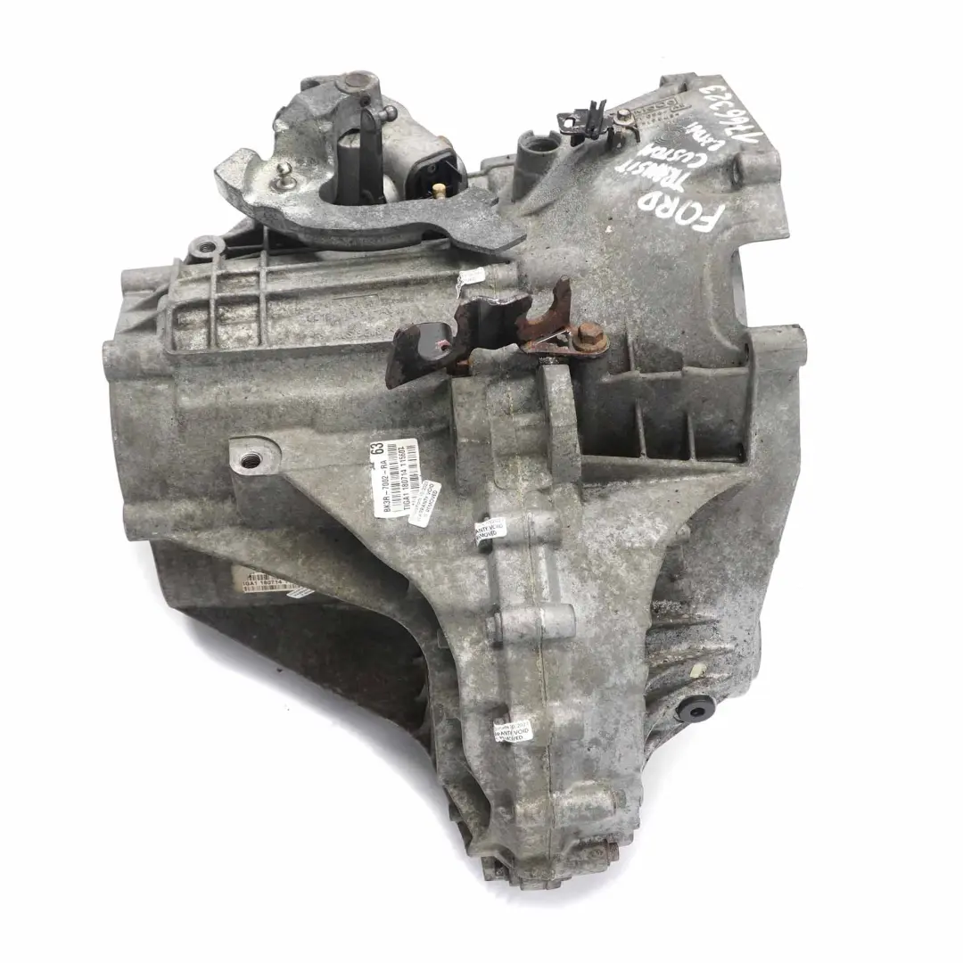 Gearbox 6 Speed VMT6 BK3R-7002-RA WARRANTY to Ford Transit Custom 2.2 TDCi Manual with Part number 1766323 Ford Transit Custom 2.2 TDCi Manual Gearbox 6 Speed VMT6 BK3R-7002-RA WARRANTY - SKU 1766323 - Part number 1766323