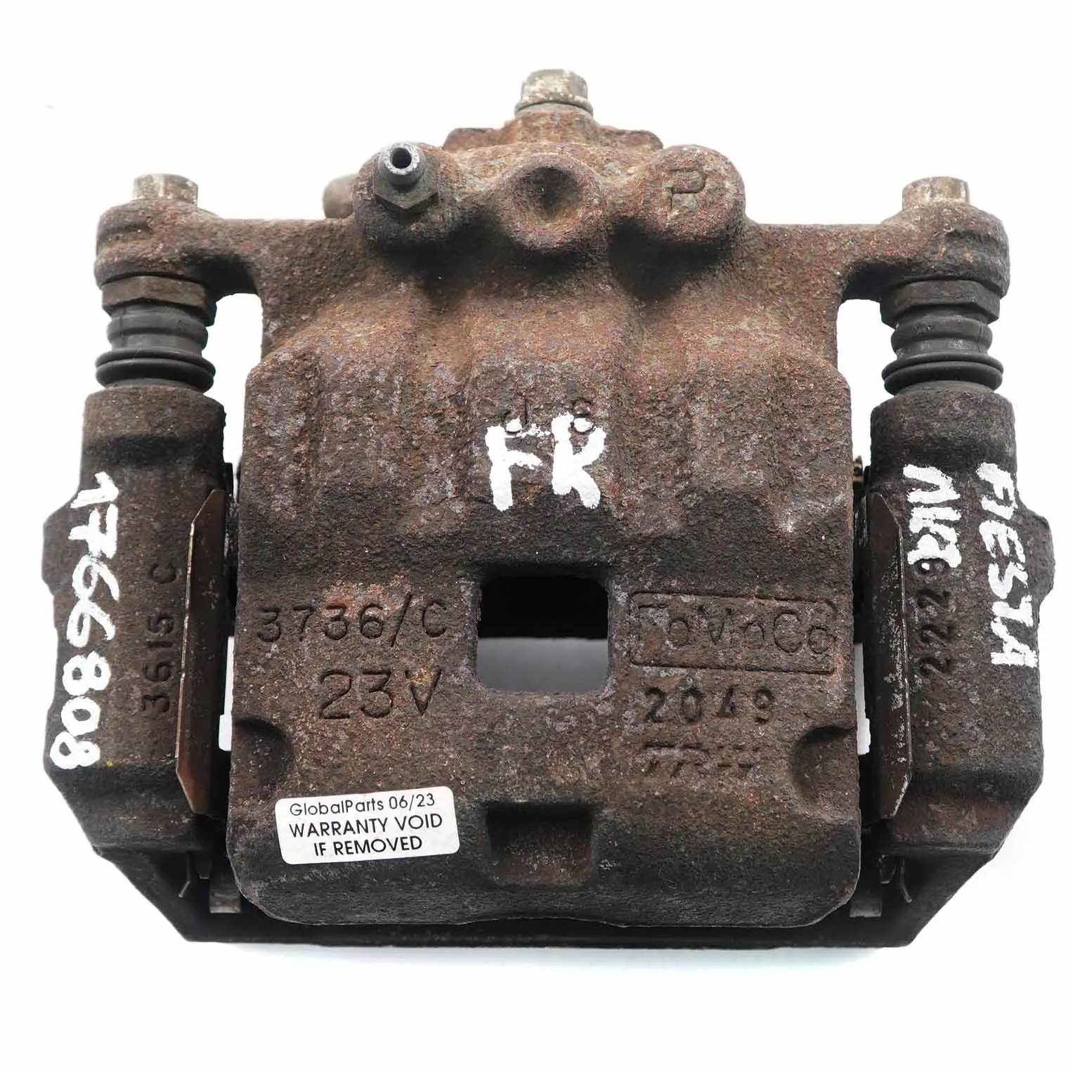 Ford Fiesta Mk7 Pinza freno anteriore destra Unità freno ruota 1766808