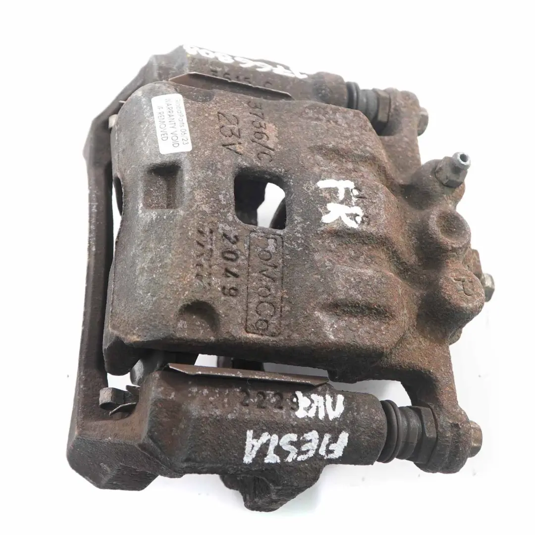 Brake Caliper Front Right O/S Wheel Brake Unit Housing to Ford Fiesta Mk7 with Part number 1766808 Ford Fiesta Mk7 Brake Caliper Front Right O/S Wheel Brake Unit Housing - SKU 1766808 - Part number 1766808