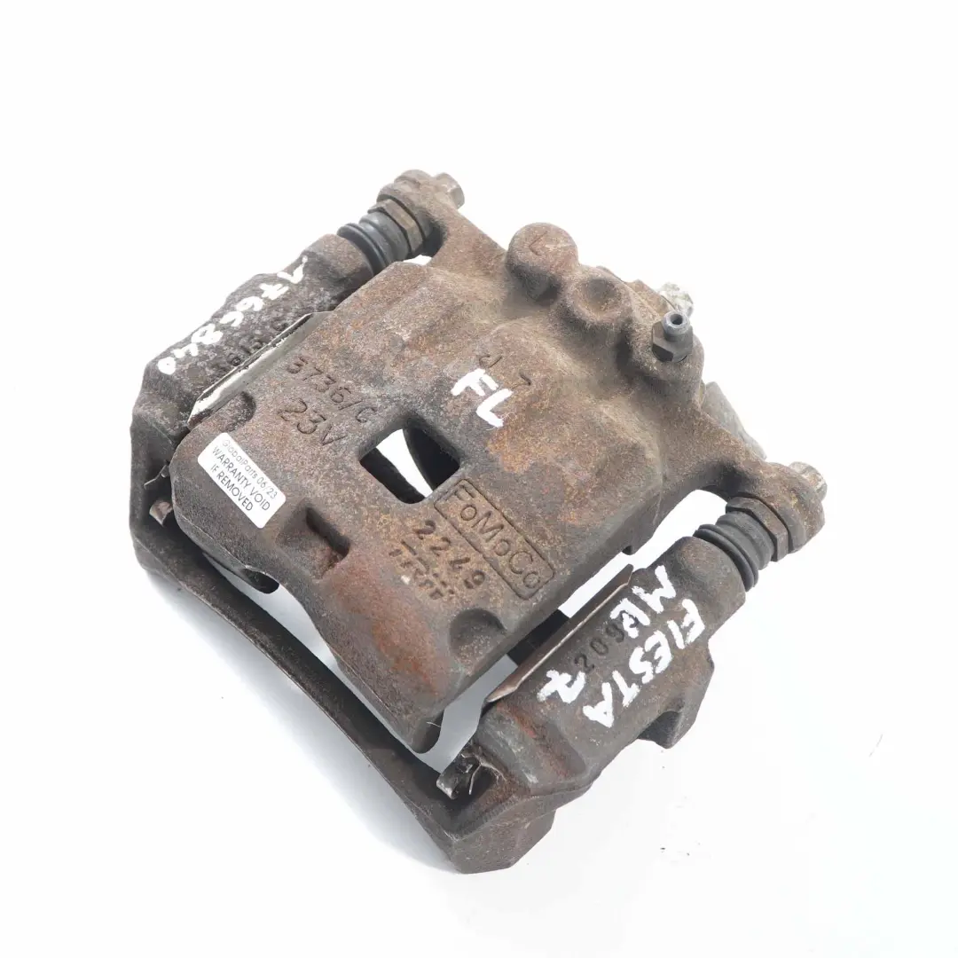 Brake Caliper Front Left N/S Wheel Brake Unit Housing to Ford Fiesta Mk7 with Part number 1766840 Ford Fiesta Mk7 Brake Caliper Front Left N/S Wheel Brake Unit Housing - SKU 1766840 - Part number 1766840