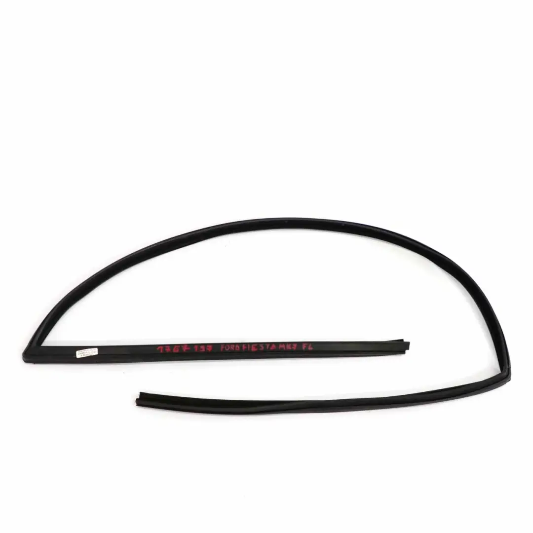 Door Window Seal Front Left N/S Guide Frame Gasket to Ford Fiesta MK7 with Part number 1767197 Ford Fiesta MK7 Door Window Seal Front Left N/S Guide Frame Gasket - SKU 1767197 - Part number 1767197