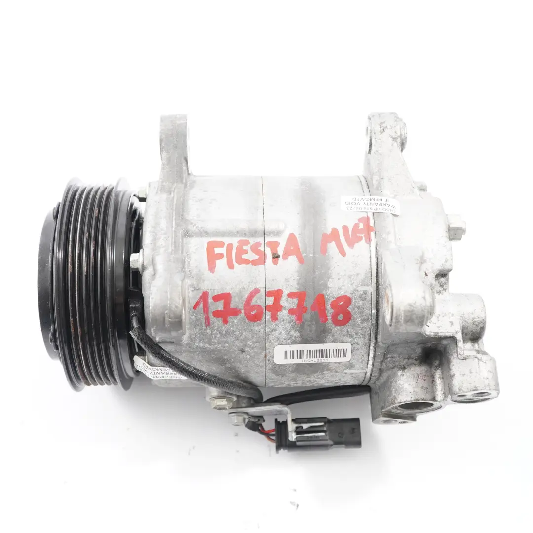 Compresseur Air Conditionné Pompe A/C pour Ford Fiesta MK7 à propos du numéro de pièce 1767718 Ford Fiesta MK7 Compresseur Air Conditionné Pompe A/C - SKU 1767718 - Numéro de pièce 1767718