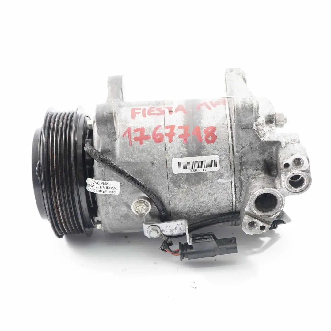 Conditioning Compressor Air Con A/C Pump to Ford Fiesta MK7 Air with Part number 1767718 Ford Fiesta MK7 Air Conditioning Compressor Air Con A/C Pump - SKU 1767718 - Part number 1767718