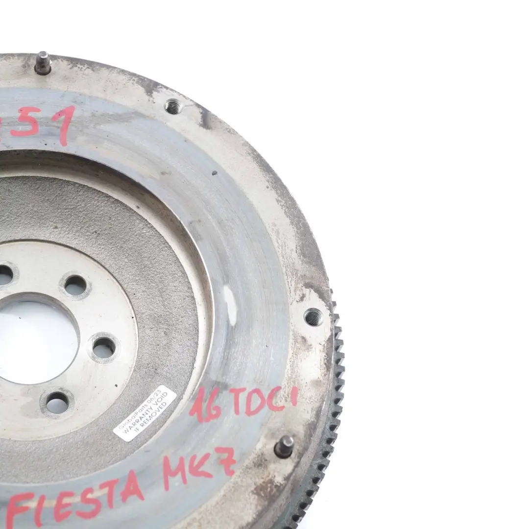 Schwungrad Ring Schaltgetriebe Schwungrad für Ford Fiesta MK7 1.6 TDCI mit Teilenummer 1774451 Ford Fiesta MK7 1.6 TDCI Schwungrad Ring Schaltgetriebe Schwungrad - SKU 1774451 - Teilenummer 1774451