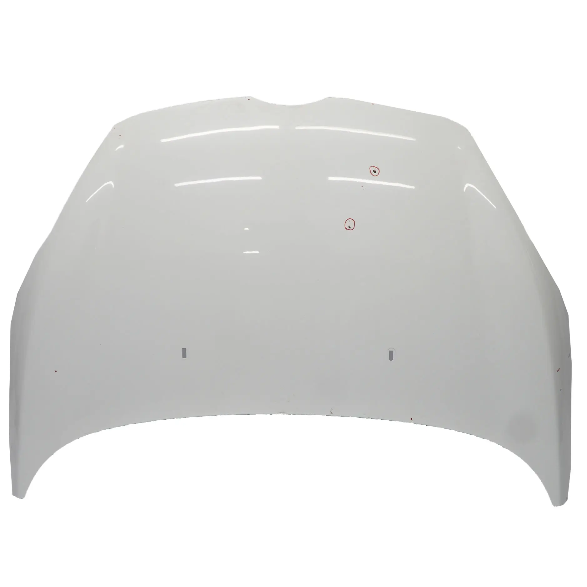 Ford Fiesta Mk7 Hood Bonnet Cover Panel Frozen White - Z2
