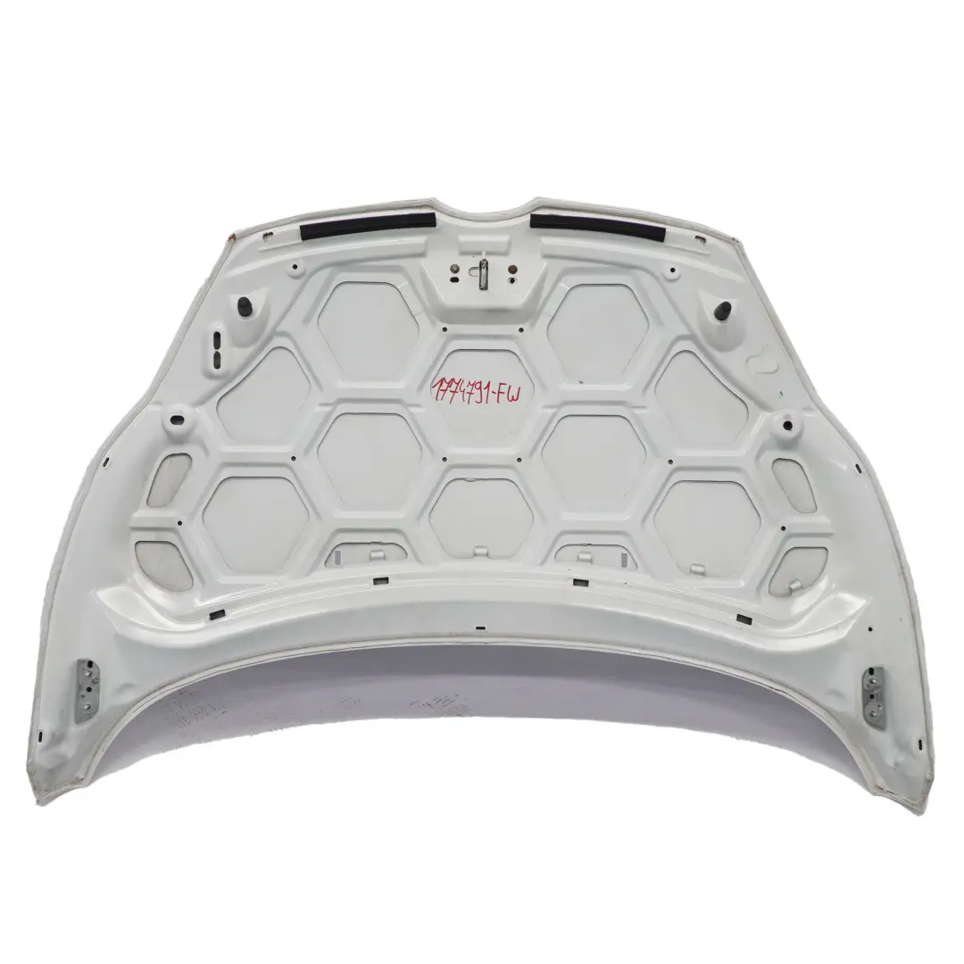 Maska Pokrywa Silnika Frozen White Biała - Z2 do Ford Fiesta Mk7 o numerze 1774791 Ford Fiesta Mk7 Maska Pokrywa Silnika Frozen White Biała - Z2 - SKU 1774791-FW - Numer Części 1774791