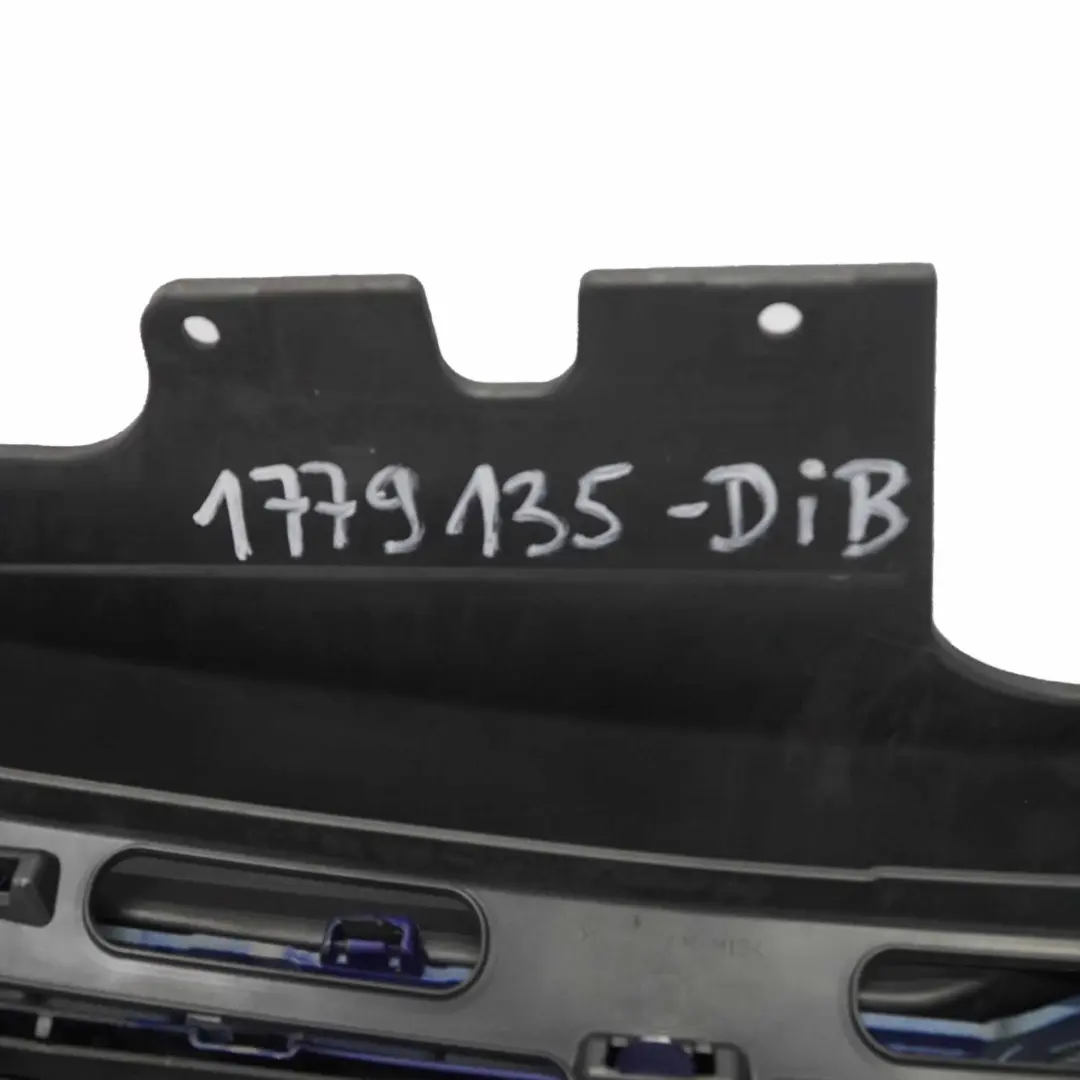 Mk8 Front Grille Upper Grille Trim Panel Deep Impact Blue to Ford Transit Custom with Part number 1779135 Ford Transit Custom Mk8 Front Grille Upper Grille Trim Panel Deep Impact Blue - SKU 1779135-DIB - Part number 1779135