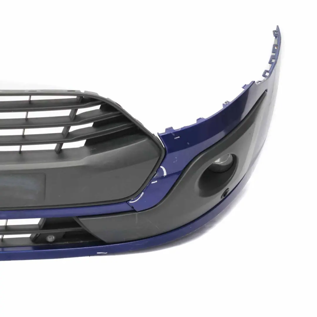Mk8 Front Bumper Trim Panel Grille Covering Deep Impact Blue - J4 to Ford Transit with Part number 1779136 Ford Transit Mk8 Front Bumper Trim Panel Grille Covering Deep Impact Blue - J4 - SKU 1779136-DIB - Part number 1779136