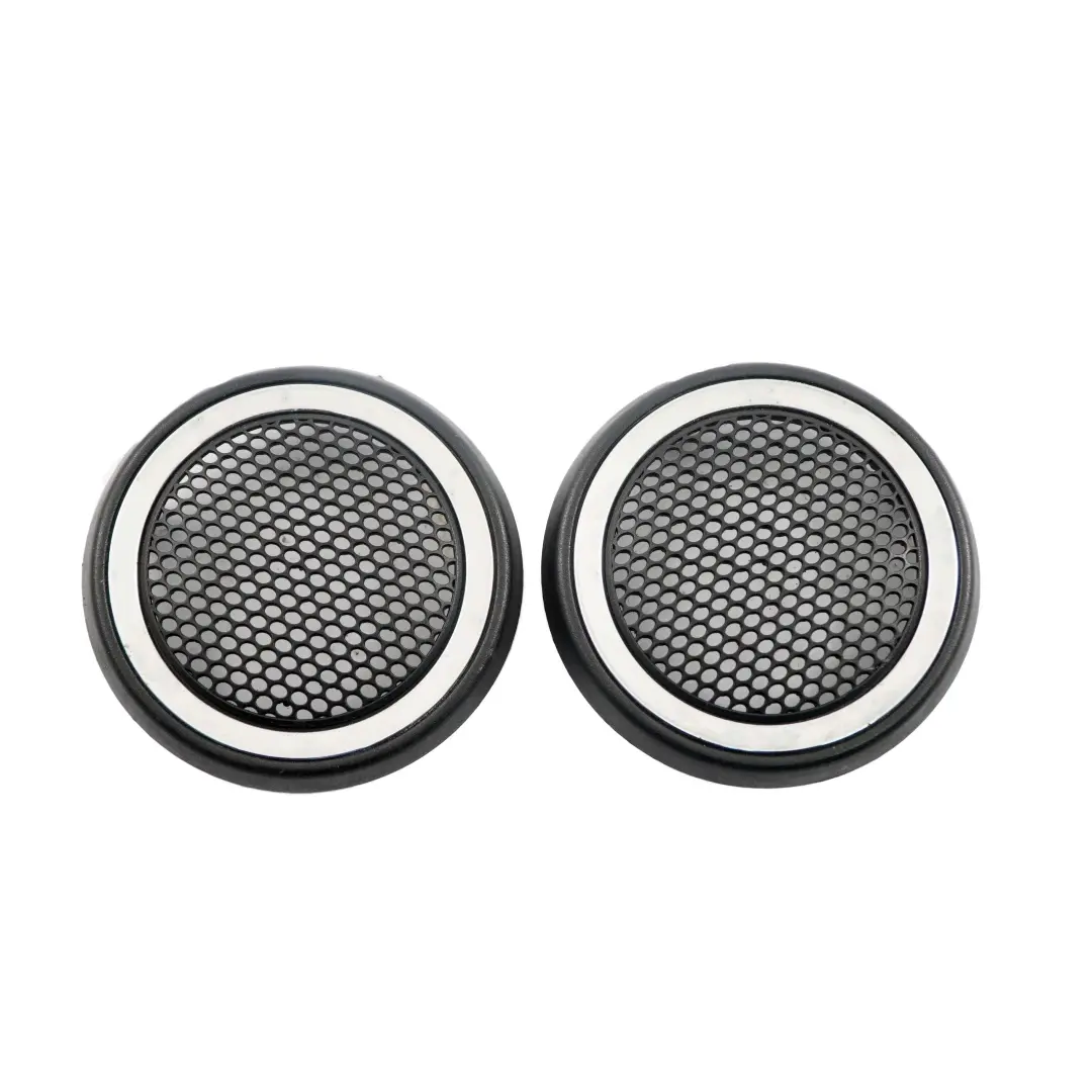 Mini R57 Rear Left Right Lateral Trim Panel HiFi Tweeter Cover Chrome Set - SKU 1792480 - Part number 1792480