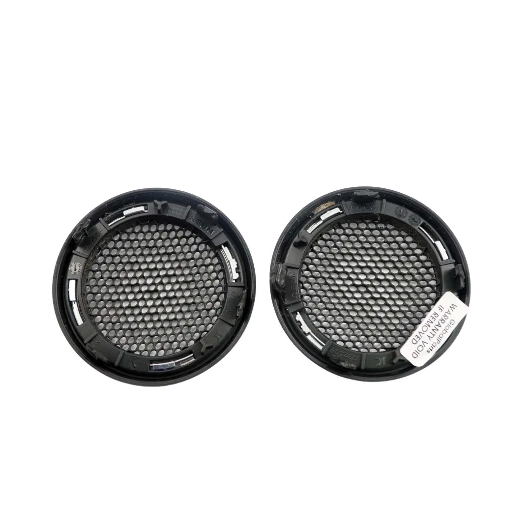 Mini R57 Rear Left Right Lateral Trim Panel HiFi Tweeter Cover Chrome Set - SKU 1792480 - Part number 1792480