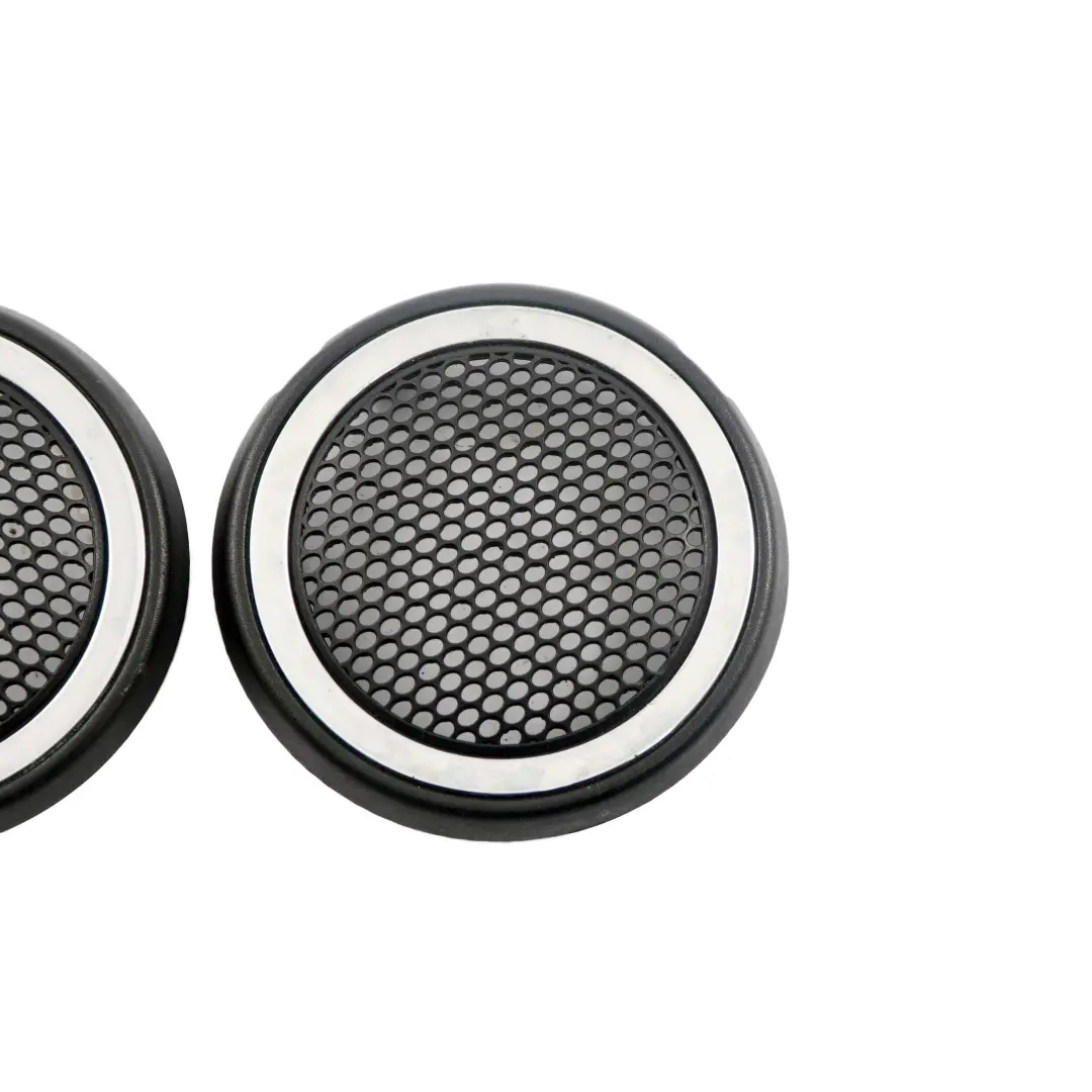 Mini R57 Rear Left Right Lateral Trim Panel HiFi Tweeter Cover Chrome Set - SKU 1792480 - Part number 1792480