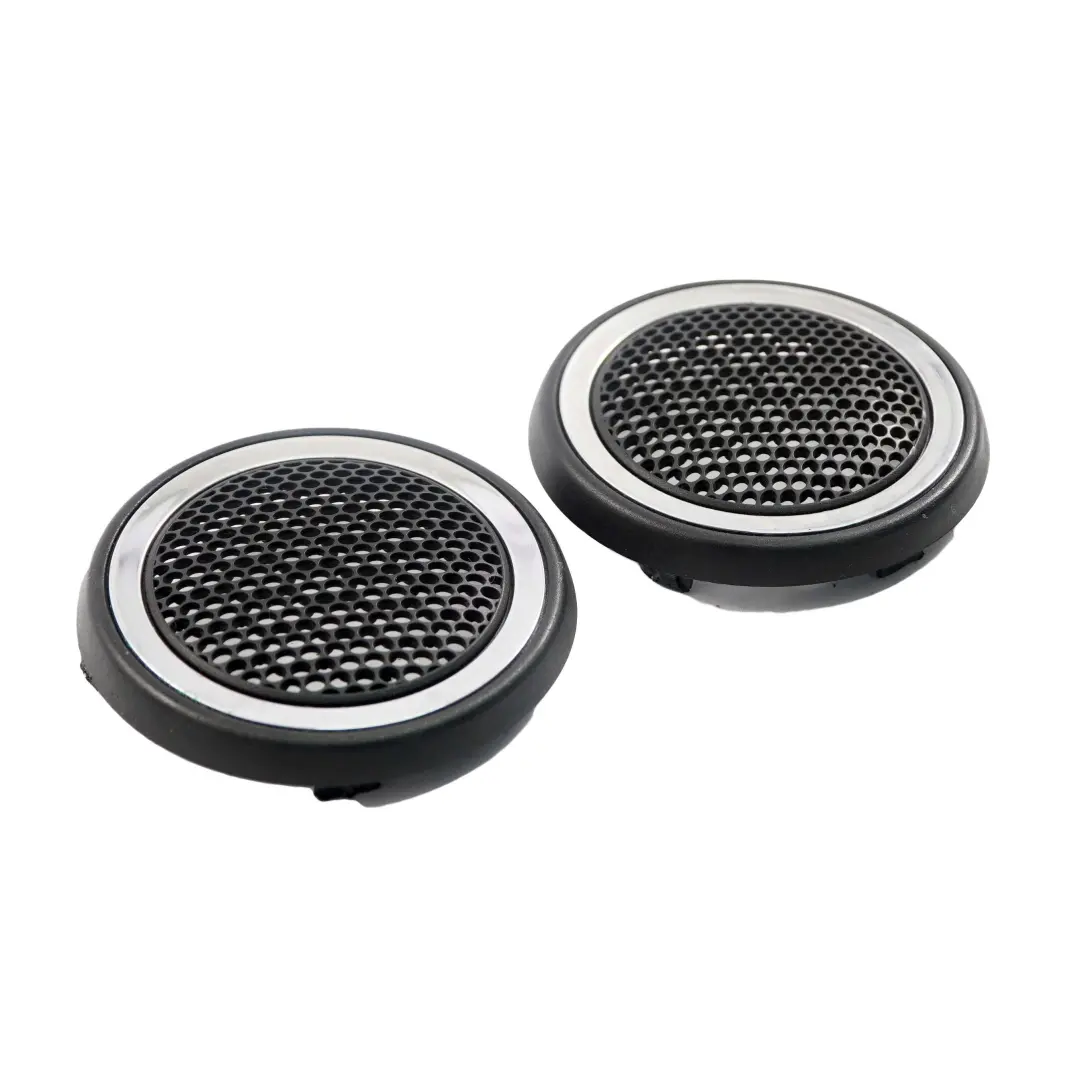 Left Right Lateral Trim Panel HiFi Tweeter Cover Chrome Set to Mini R57 Rear with Part number 1792480 Mini R57 Rear Left Right Lateral Trim Panel HiFi Tweeter Cover Chrome Set - SKU 1792480 - Part number 1792480