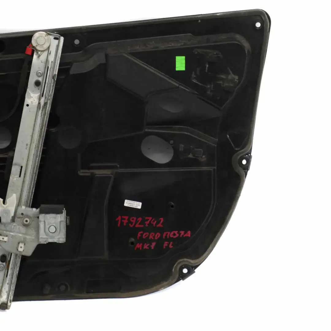 Front Door Window Lifter Regulator Motor Panel Left N/S to Ford Fiesta CB1 with Part number 1792742 Ford Fiesta CB1 Front Door Window Lifter Regulator Motor Panel Left N/S - SKU 1792742 - Part number 1792742