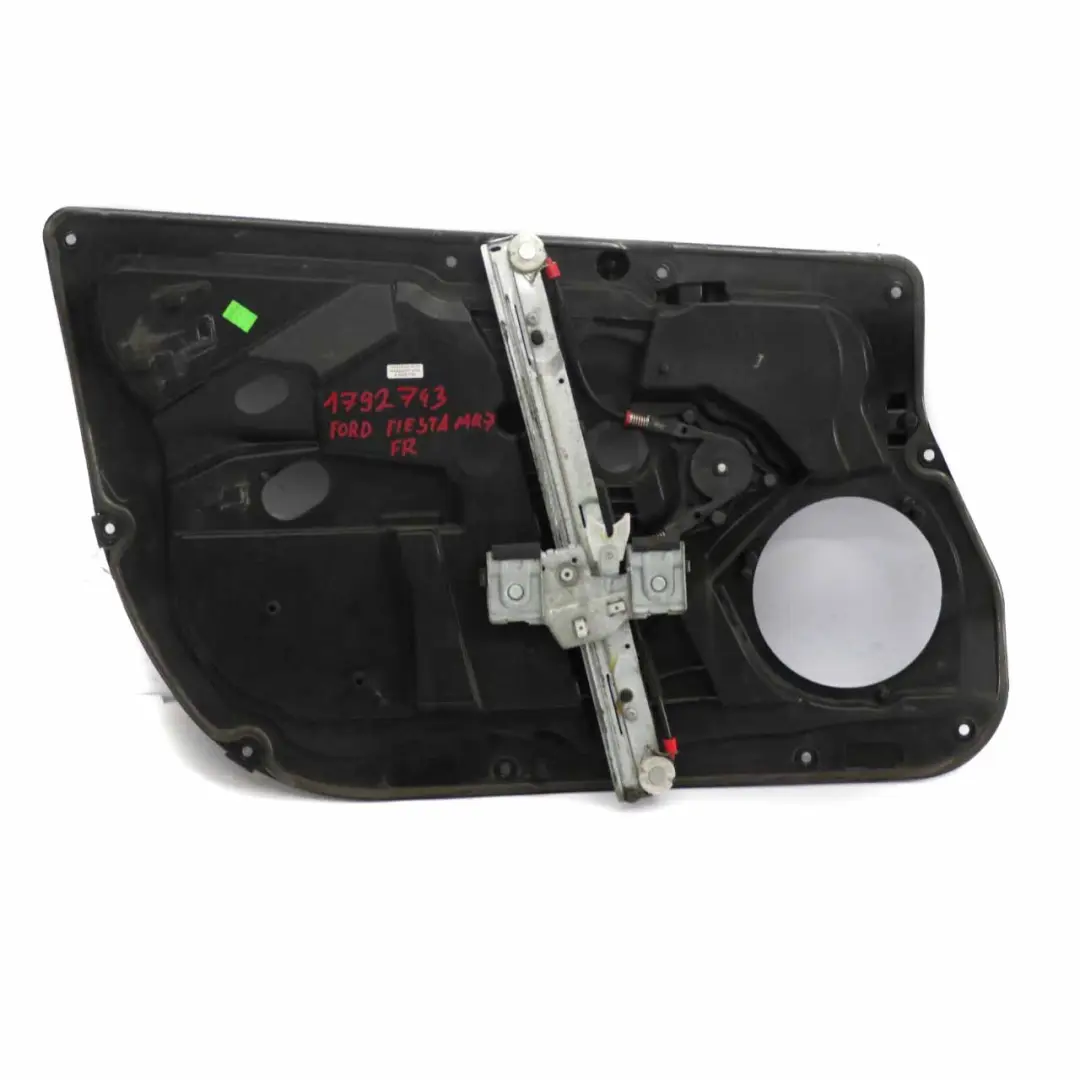 Ford Fiesta CB1 Front Door Window Lifter Regulator Motor Panel Right O/S - SKU 1792743 - Part number 1792743