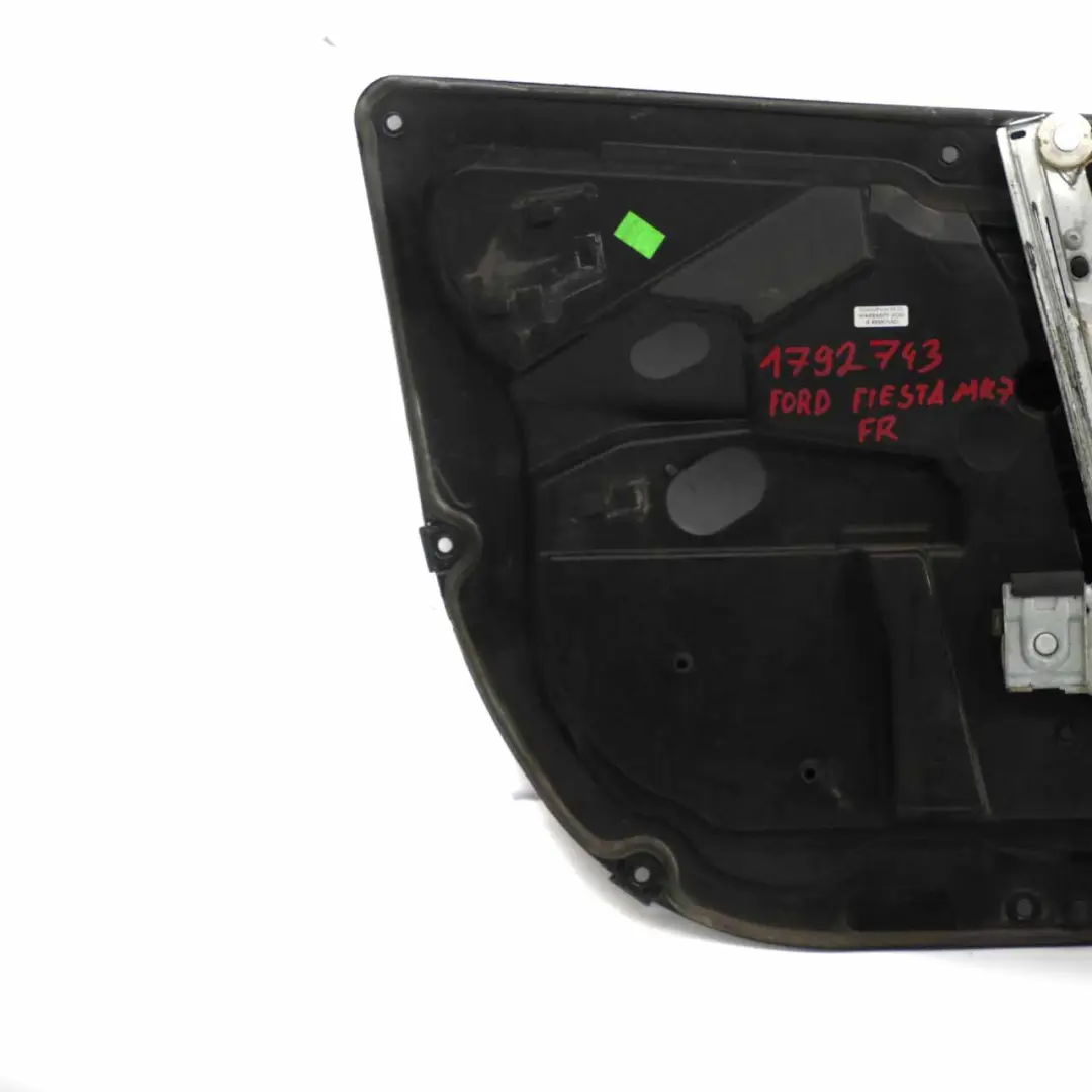 Ford Fiesta CB1 Motor Regulador Elevalunas Puerta Delantera Derecha Lado - SKU 1792743 - Número de pieza 1792743