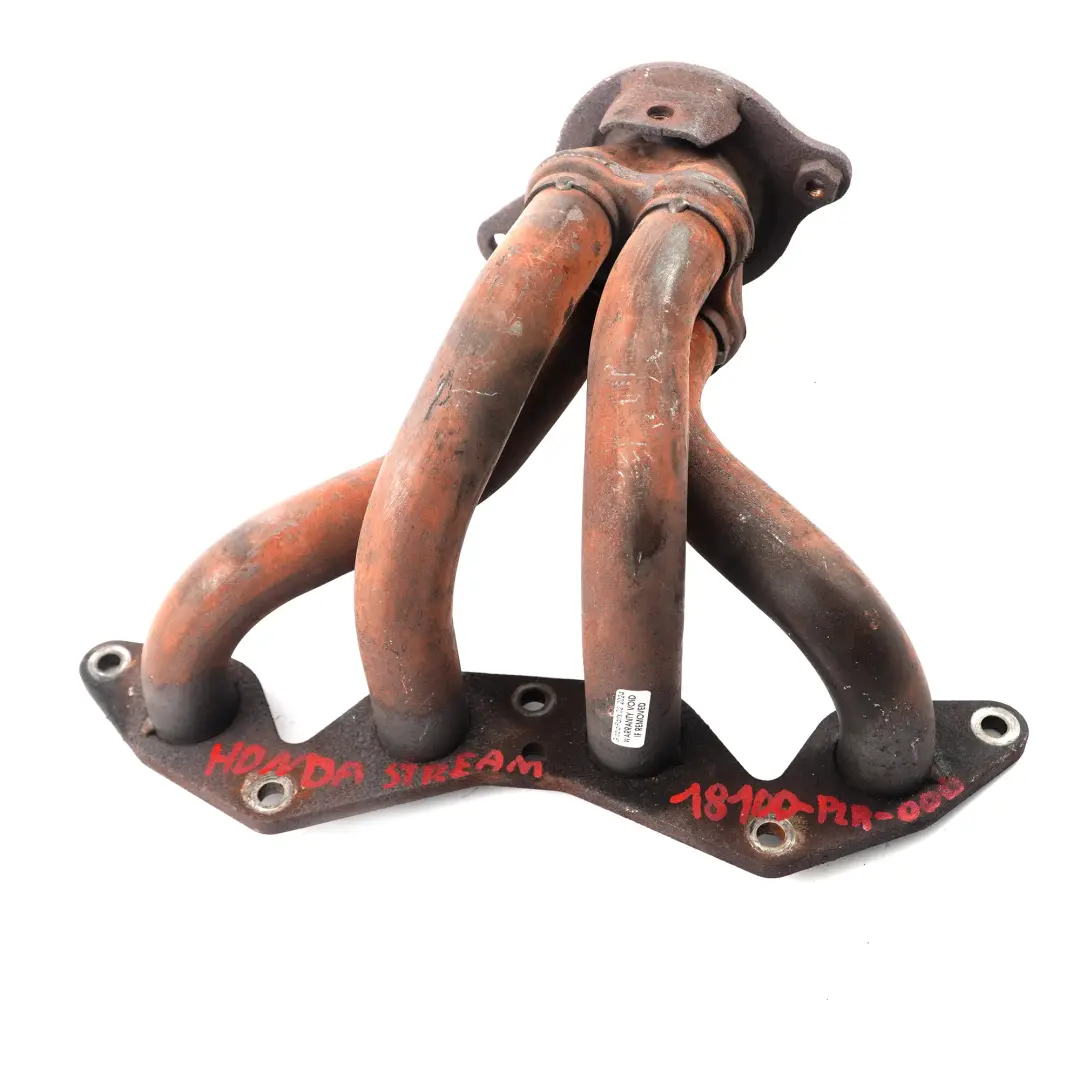Exhaust Honda Stream Exhaust Manifold to with Part number 18100-PLR-000 Exhaust Honda Stream Exhaust Manifold - SKU 18100-PLR-000 - Part number 18100-PLR-000