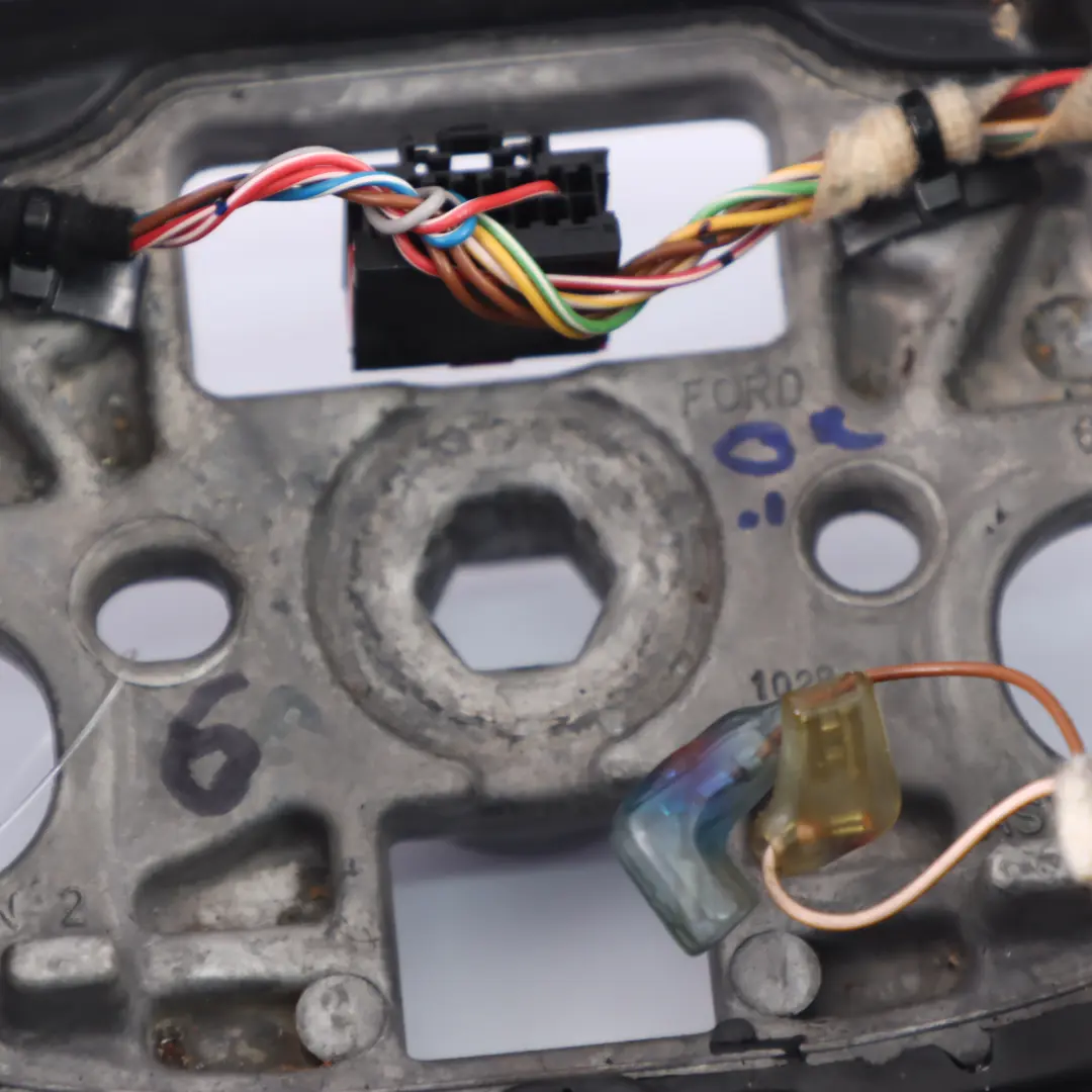Ford Transit Mk8 NUOVO Volante in pelle nera multifunzione BK213600CD35B8 - SKU 1810825-2 - Numero di parte 1810825