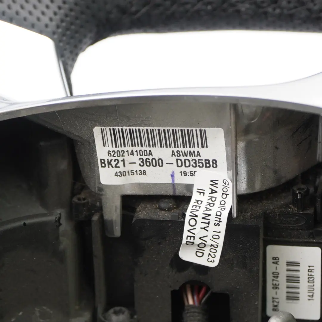 Schwarzes Lederlenkrad Multifunktion DK21-3600-DD für Ford Transit Custom NEW mit Teilenummer 1812830 Ford Transit Custom NEW Schwarzes Lederlenkrad Multifunktion DK21-3600-DD - SKU 1812830-1 - Teilenummer 1812830