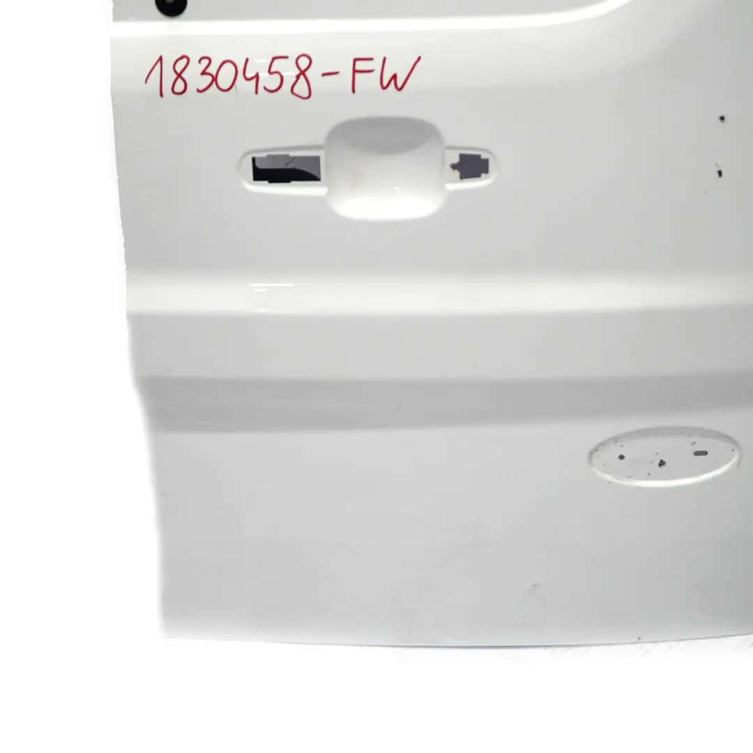 Door Right O/S Boot Tailgate Trunk Lid Frozen White Z2 to Ford Transit Connect Rear with Part number 1830458 Ford Transit Connect Rear Door Right O/S Boot Tailgate Trunk Lid Frozen White Z2 - SKU 1830458-FW - Part number 1830458