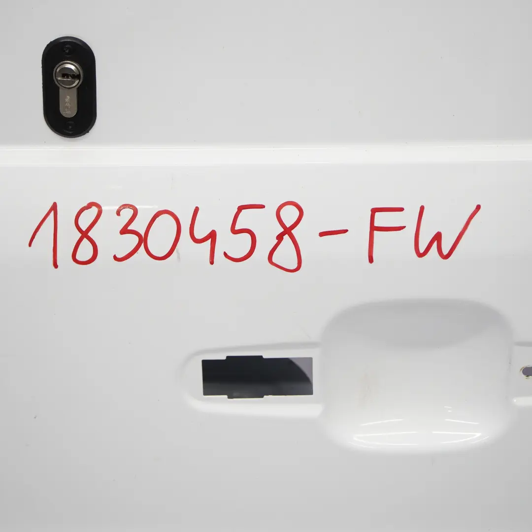 Door Right O/S Boot Tailgate Trunk Lid Frozen White Z2 to Ford Transit Connect Rear with Part number 1830458 Ford Transit Connect Rear Door Right O/S Boot Tailgate Trunk Lid Frozen White Z2 - SKU 1830458-FW - Part number 1830458