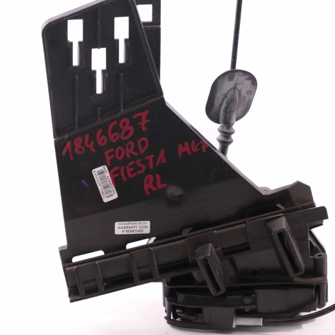 serratura porta posteriore sinistra scrocco attuatore per Ford Fiesta MK7 con numero di parte 1846687 Ford Fiesta MK7 serratura porta posteriore sinistra scrocco attuatore - SKU 1846687 - Numero di parte 1846687