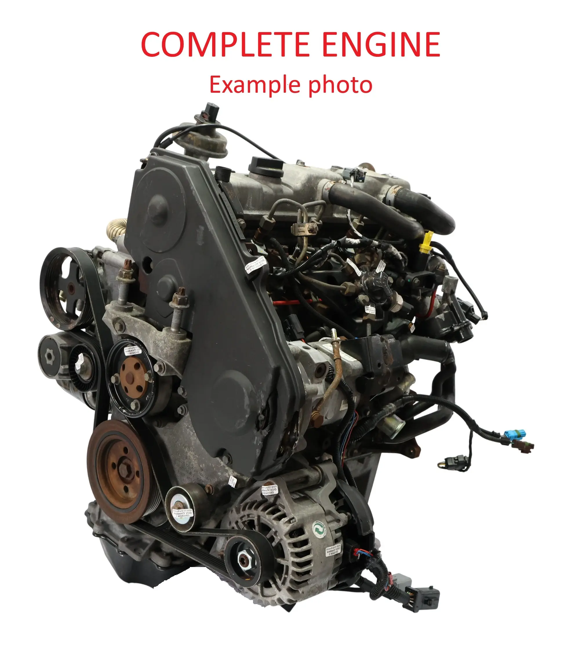 Ford Transit Connect I Bare Engine 1.8 TDCi D18TC HCPA HCPB 90HP 99k, WARRANTY