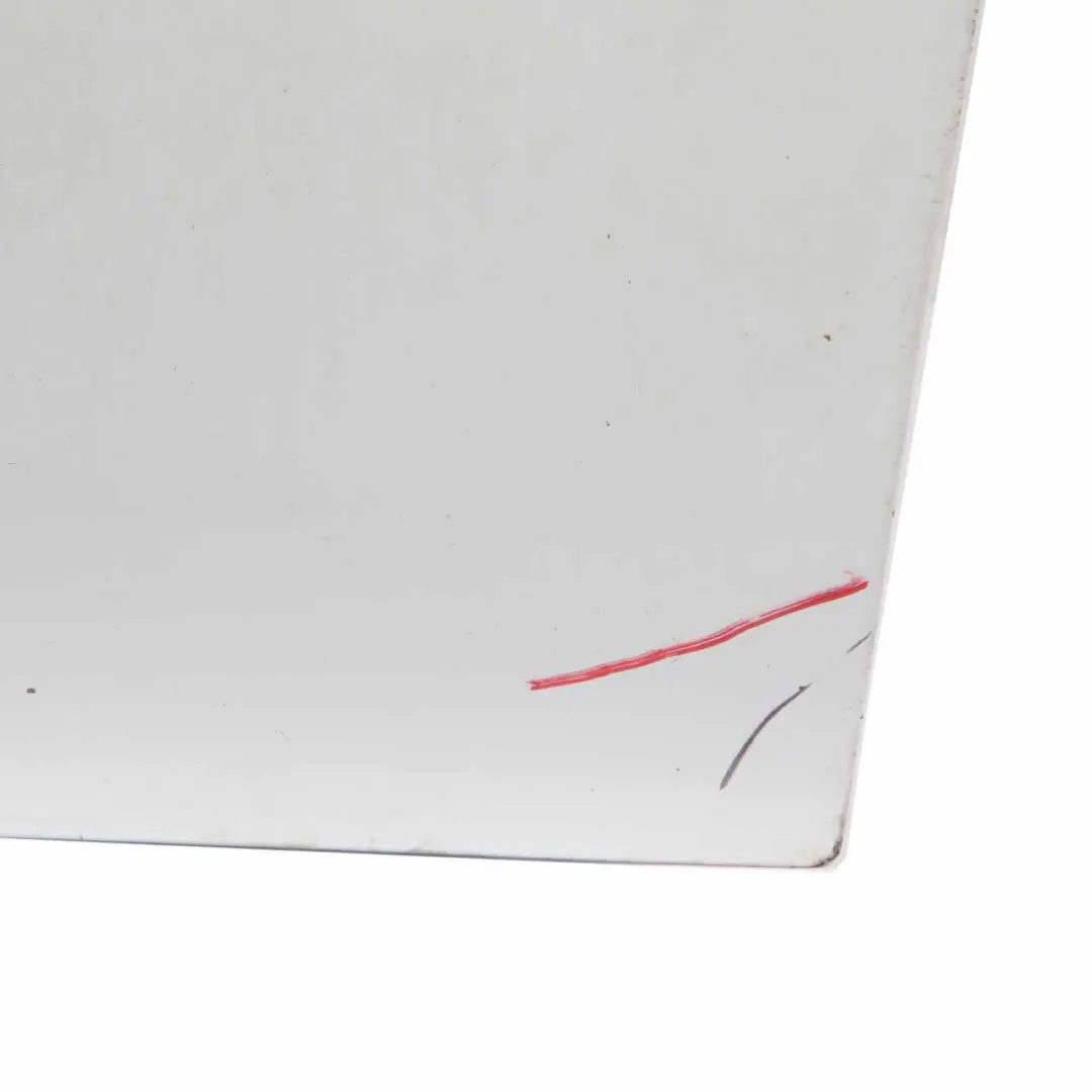 Front Door Left N/S Door Cover Shell Frozen White - Z2 to Ford Transit Mk7 with Part number 1848340 Ford Transit Mk7 Front Door Left N/S Door Cover Shell Frozen White - Z2 - SKU 1848340-FW1 - Part number 1848340