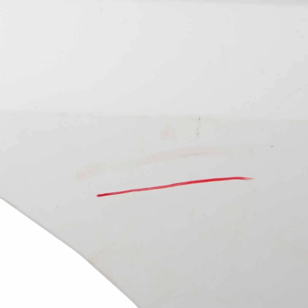 Front Door Left N/S Door Cover Shell Frozen White - Z2 to Ford Transit Mk7 with Part number 1848340 Ford Transit Mk7 Front Door Left N/S Door Cover Shell Frozen White - Z2 - SKU 1848340-FW1 - Part number 1848340