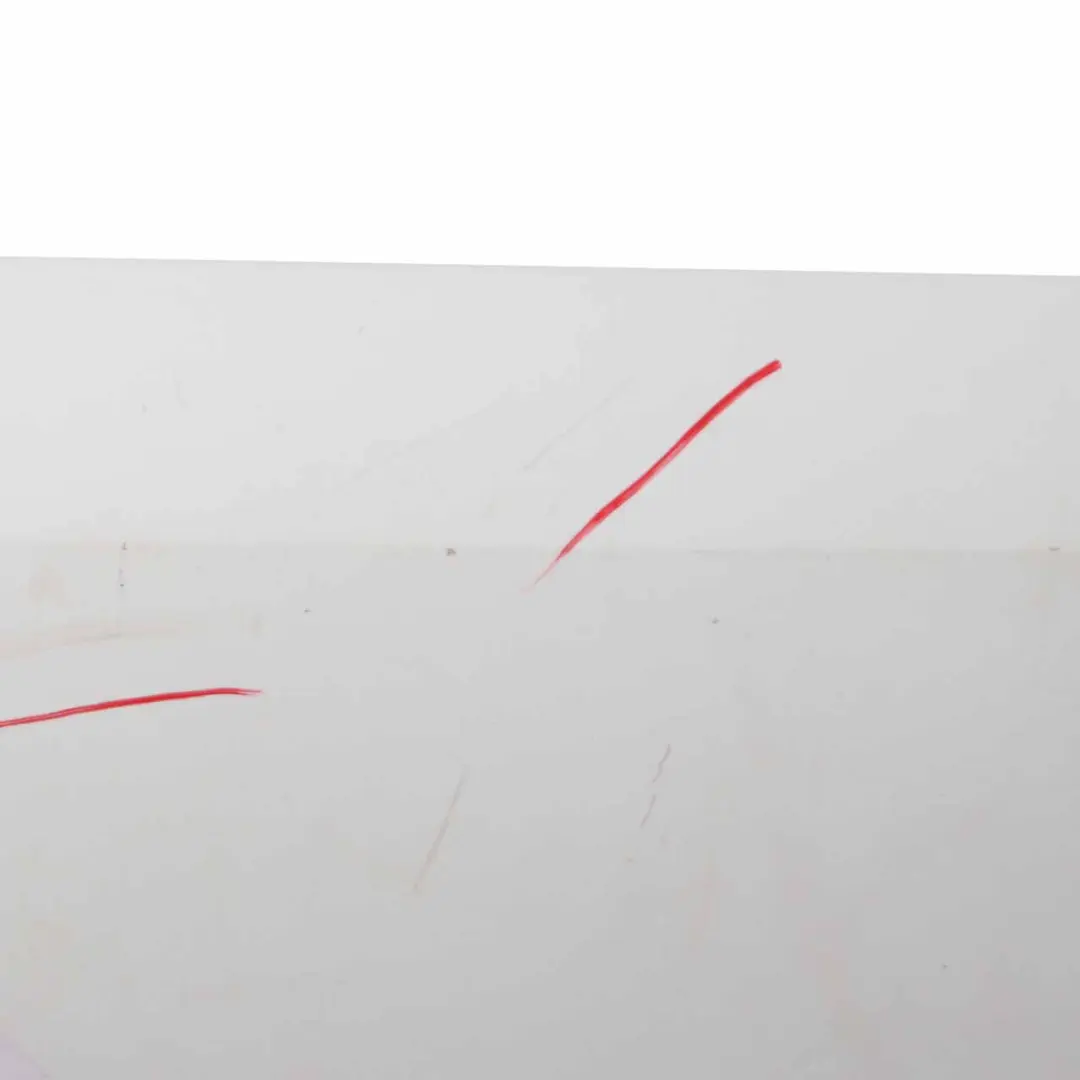 Ford Transit Mk7 Front Door Left N/S Door Cover Shell Frozen White - Z2 - SKU 1848340-FW1 - Part number 1848340