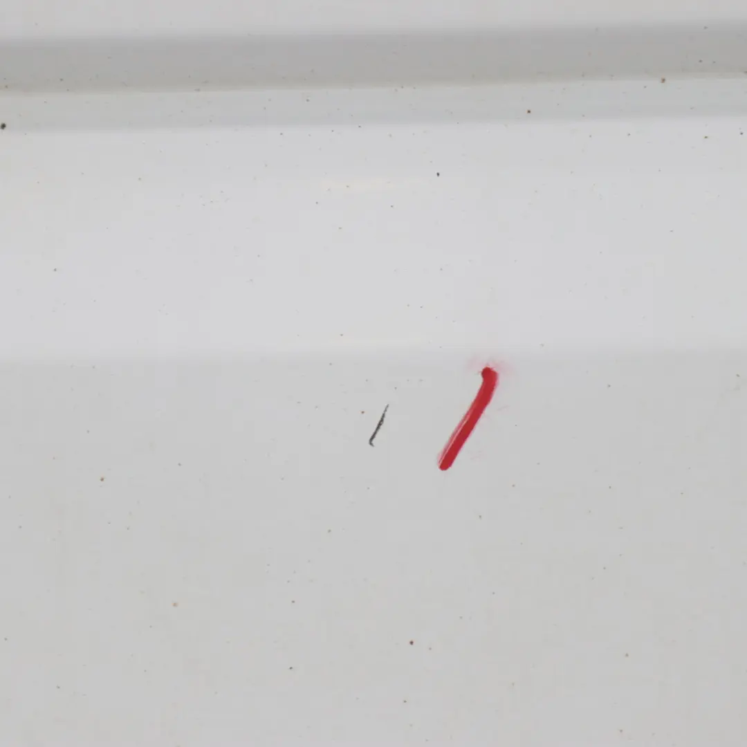 Front Door Left N/S Door Cover Shell Frozen White - Z2 to Ford Transit Mk7 with Part number 1848340 Ford Transit Mk7 Front Door Left N/S Door Cover Shell Frozen White - Z2 - SKU 1848340-FW2 - Part number 1848340